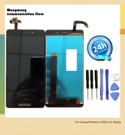 Протестированный ЖК-дисплей для Coolpad Modena 2 E502 ЖК-экран+ сенсорная панель дигитайзер стекло+ номер отслеживания