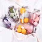 Спонж для макияжа, 57 шт., разноцветный, для нанесения основы, пудры, блендера, аксессуары для макияжа, косметические инструменты, спонжи для смешивания