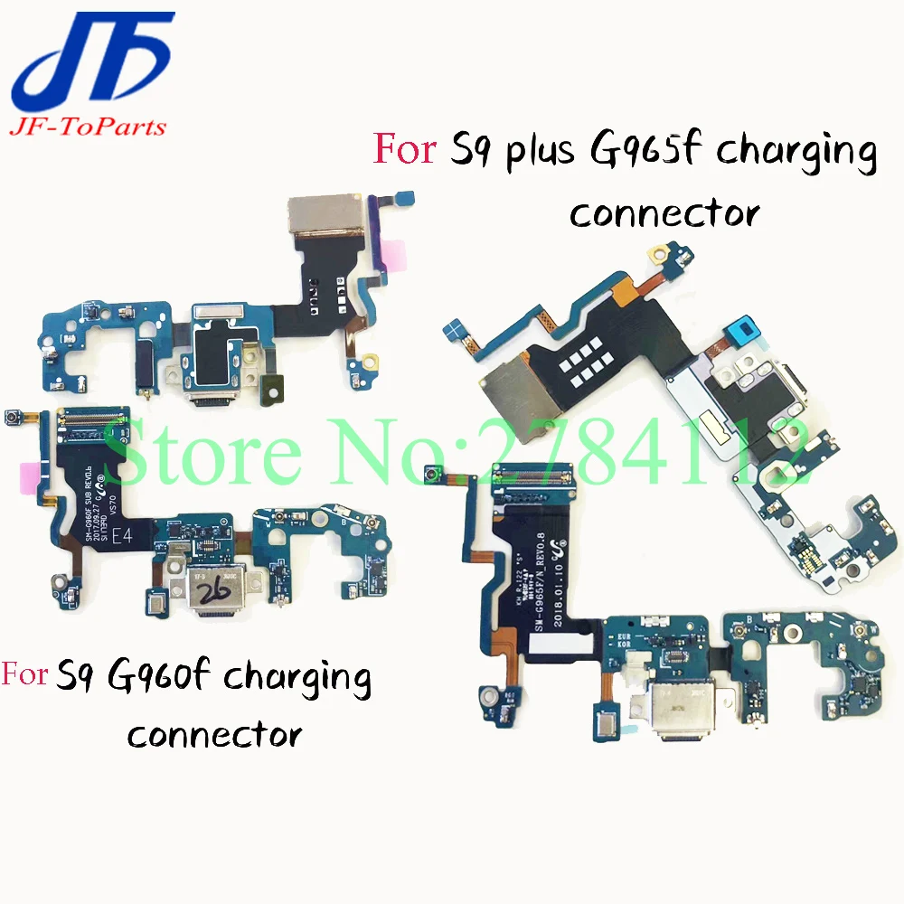 30 шт. для Samsung Galaxy S9 G960F g960u + Plus G965F G965U сменный USB порт зарядки док разъем гибкий