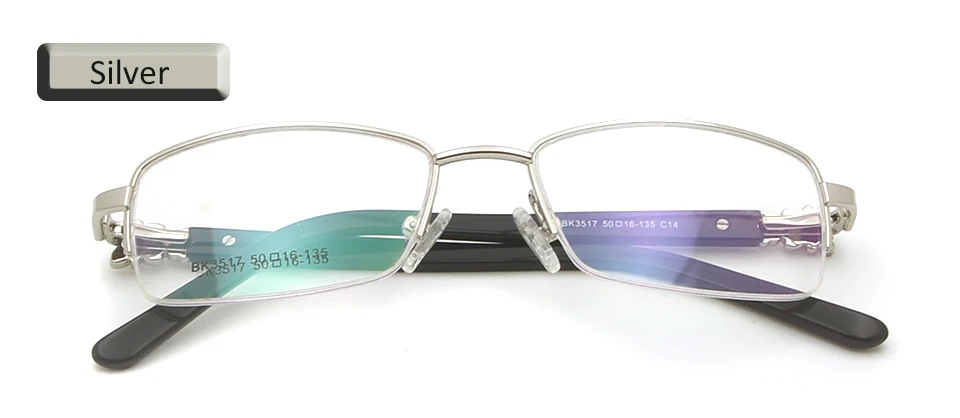 Rhinestone Women'S Eyeglasses Frame With Diamonds Golden Women Half Rim Metal Optical Frame Alloy Woman Square Glasses