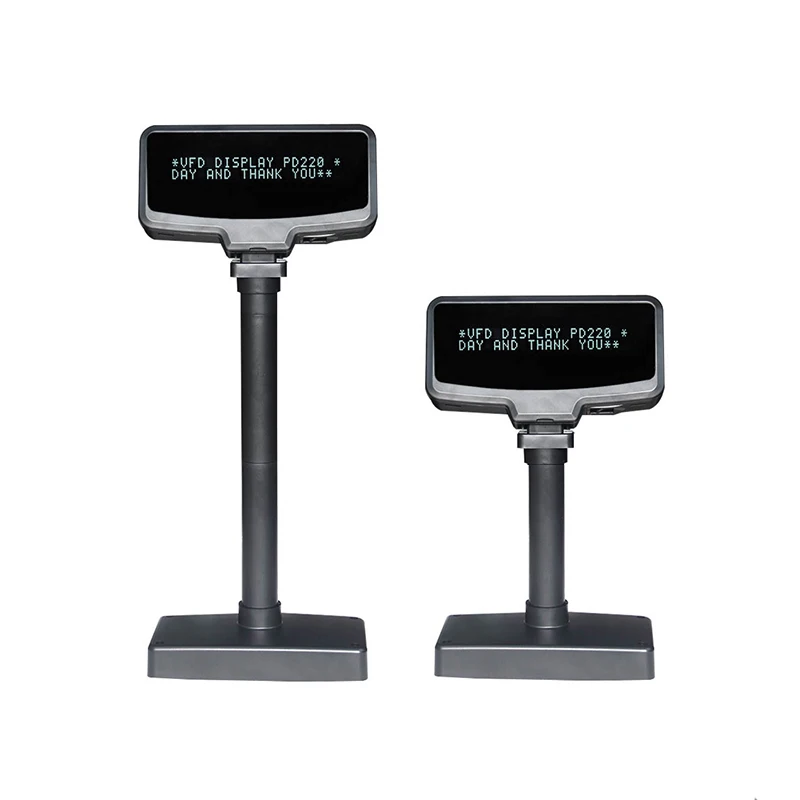 Высококачественный Дисплей USB vfd, дисплей клиента, дисплей 2*20 vfd для pos-компьютера, ПК