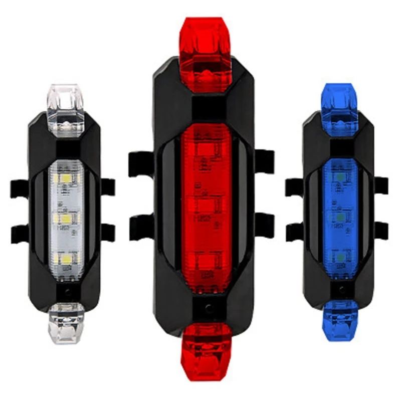 

Bike Light Waterproof Rear Tail Light LED USB Rechargeable MTB Cycling Light Taillamp Safety Warning Light Bicycle Accessories