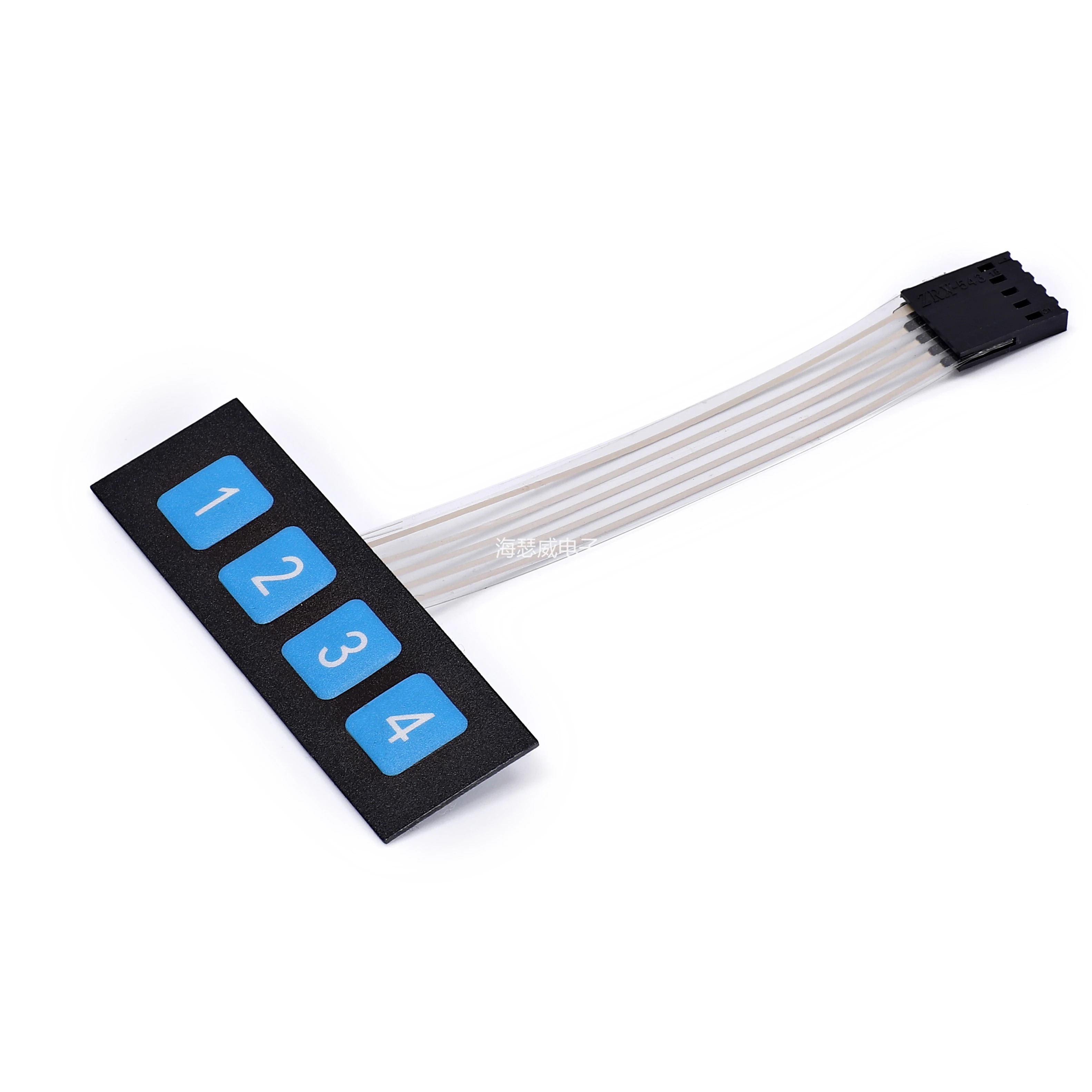 Мембранный переключатель с 4 кнопками/матричная клавиатура/панель управления