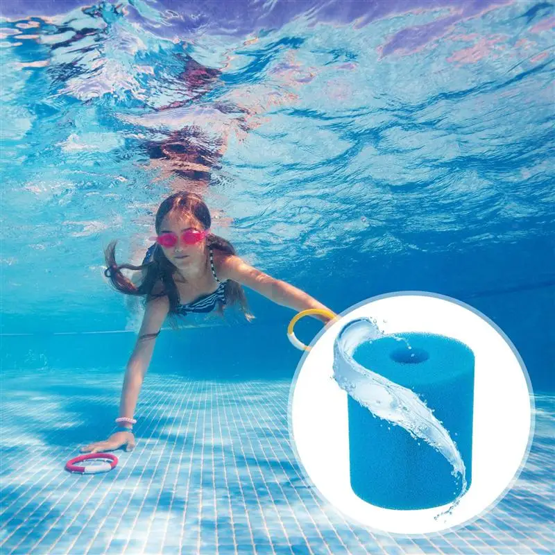 

2pcs Swimming Pool Filter Sponge Cartridges Reusable Pool Pump Filters