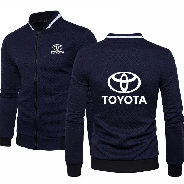 

Spring Autumn Men's baseball jacket for Toyotaa Car Logo Mens Jacket High Quality Cotton Men's baseball jacket Sweatshirts h