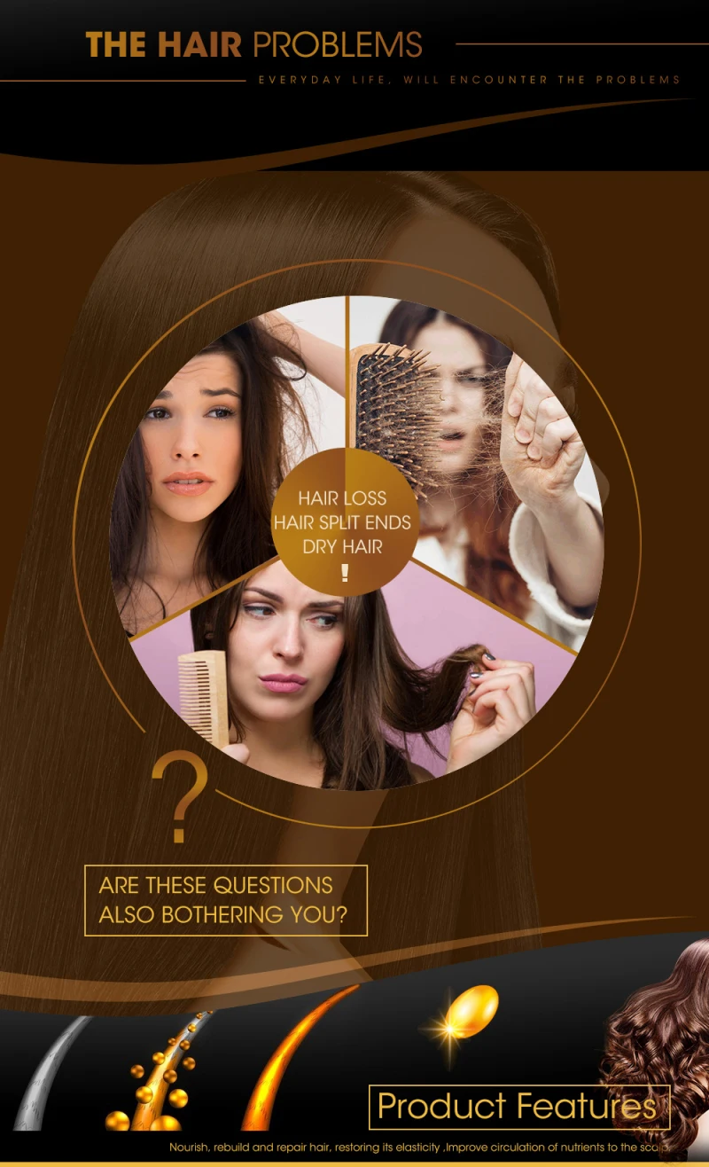 LAVDIK 50 мл миндального волшебный Кератиновое лечение волос маска для ремонта