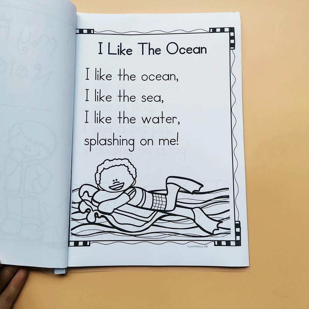 Обучающие английские книги Монтессори обучающие игрушки для детей развивающие