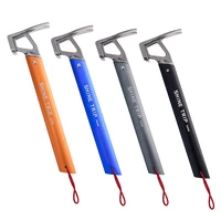 outdoor climbing hammer stainless steel aluminum alloy safety tent nail hammer multifunctional survival climbing accessories