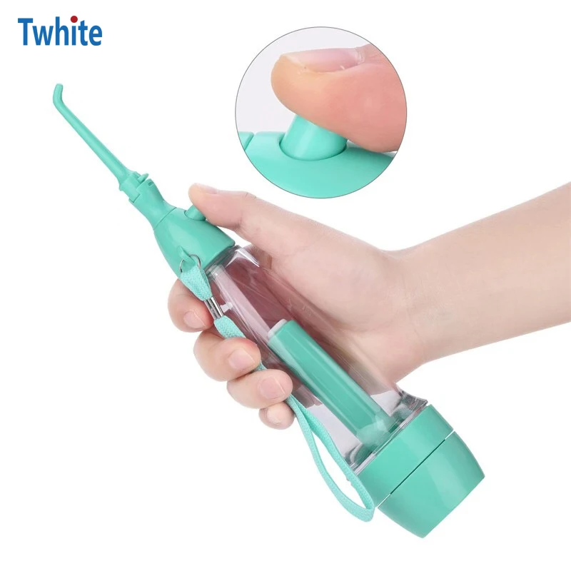 Twhite, портативный стоматологический спа ирригатор для полости рта, струя воды, зубная нить для глубокого отбеливания зубов, уход за полостью рта, чистка зубов, отбеливание