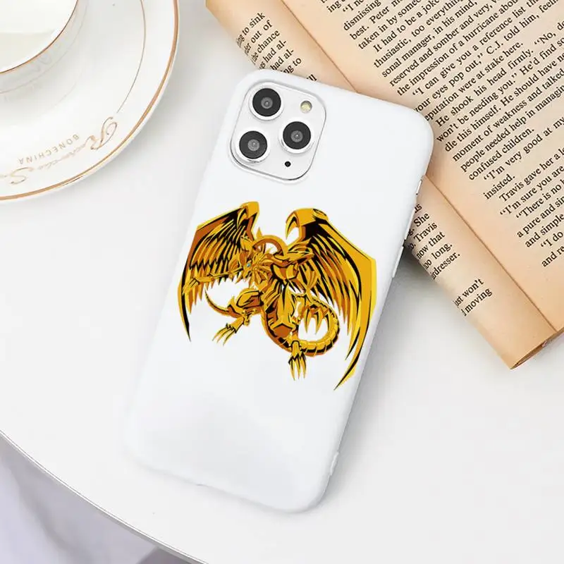 

Duel Monsters game cartoon Phone Case Candy Color for iPhone 6 6S 7 8 11 12 XS X SE 2020 XR mini pro Plus MAX funda