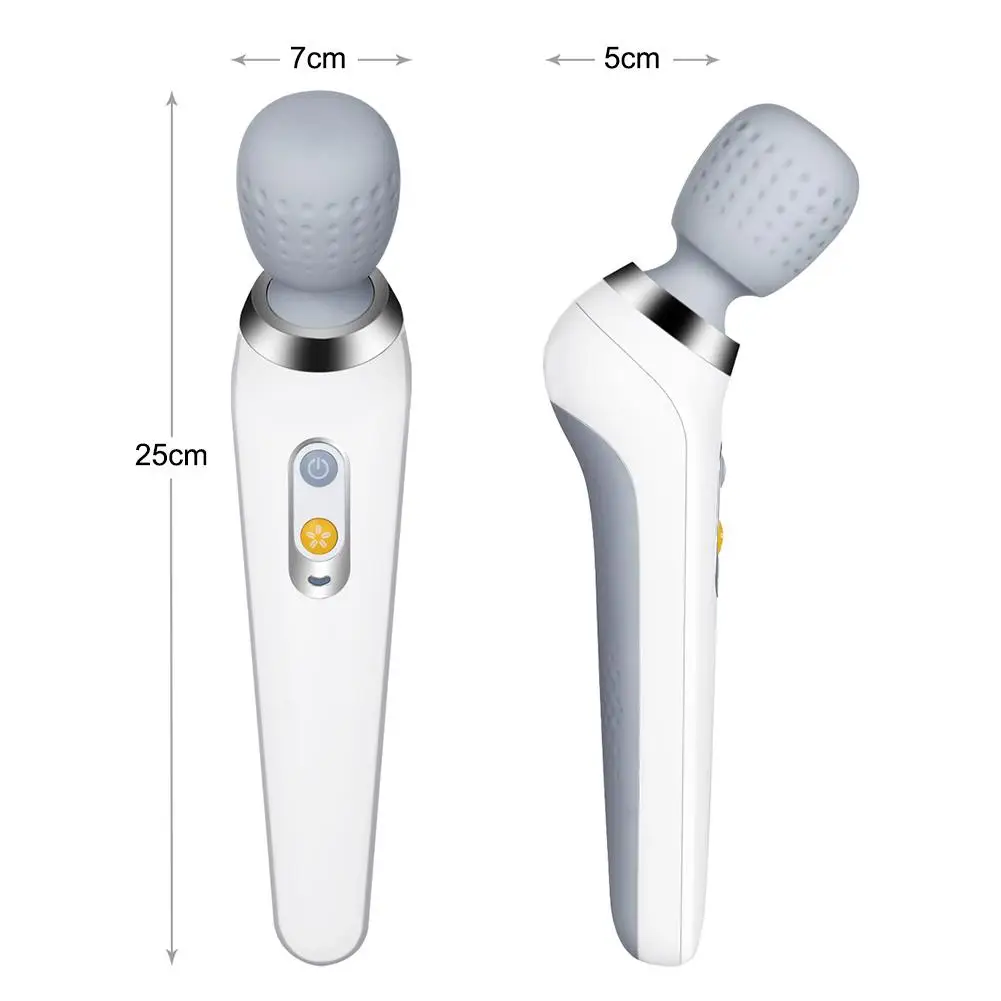 

Multi-function Handheld Electric Massage Neck Cervical Muscle Body Therapy Massager Vibration Modes Relax Tool USB Charging