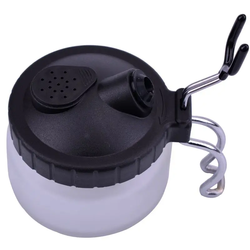 Аэрограф чистящий горшок чистая банка для краски с держателем щетки воздуха +