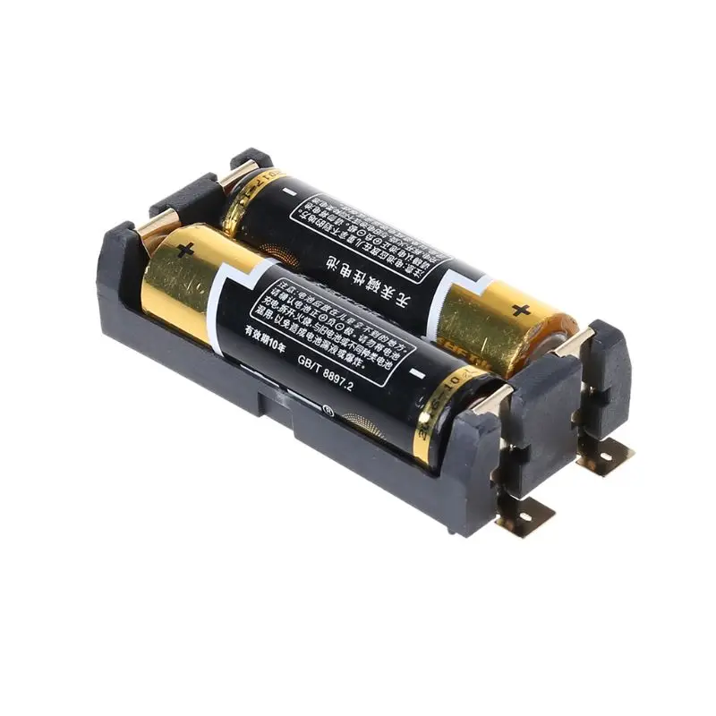 SMT/SMD 2 AA батарейный отсек чехол для двух батарей контейнер хранения T3LB |