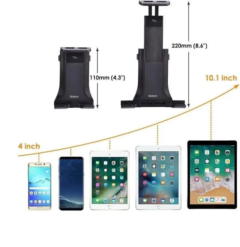 Автомобильный подголовник на заднее сиденье кронштейн для планшета просмотра