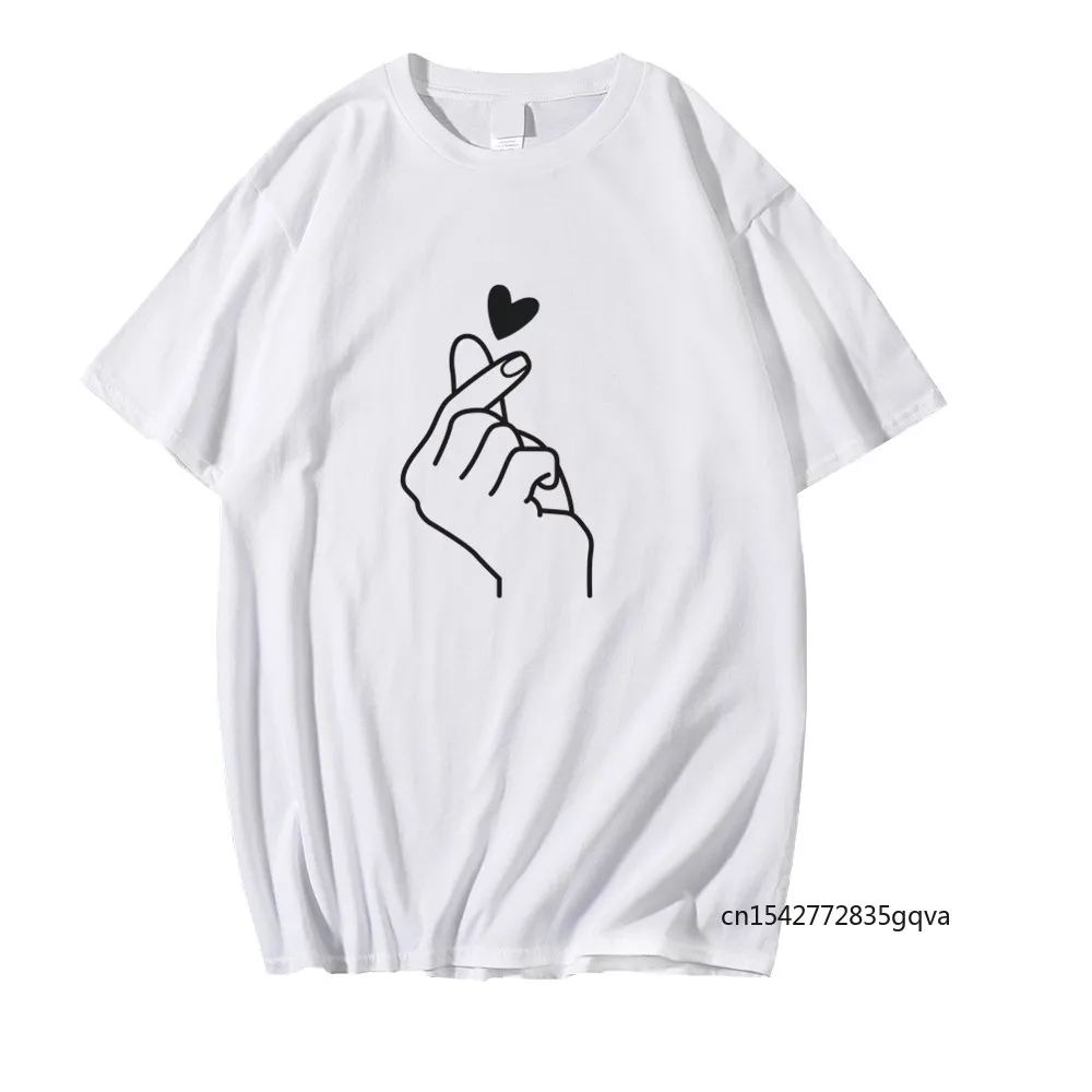 

New Plus Size T-shirts for Women Harajuku Summer TShirt Fashion Tops Than Heart Printed Female T-shirt Casual Tee Woman Clothing