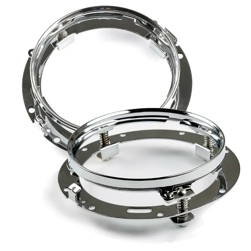 

7" Inch Round LED Headlight Mounting Bracket Ring 7Inch LED Headlights Trim Ring for Motorcycle 7" Inch Bracket