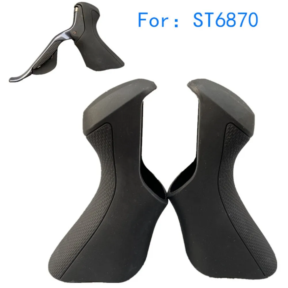 

Bicycle Brake Gear Rubber Covers Hoods For Shimano Ultegra Di2 ST-6870 Road Bike Parts Rubber Shift Brake Lever Cover Parts