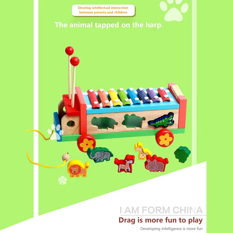 Детский музыкальный трактор whack-a-родинка для мальчиков и девочек популярный