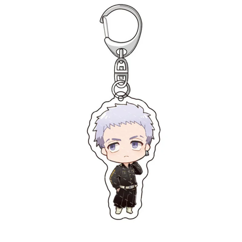 

Tokyo Revengers Anime Cosplay Keychain Double Sided Key Chain Acrylic Pendant Anime Accessories Cartoon Key Ring