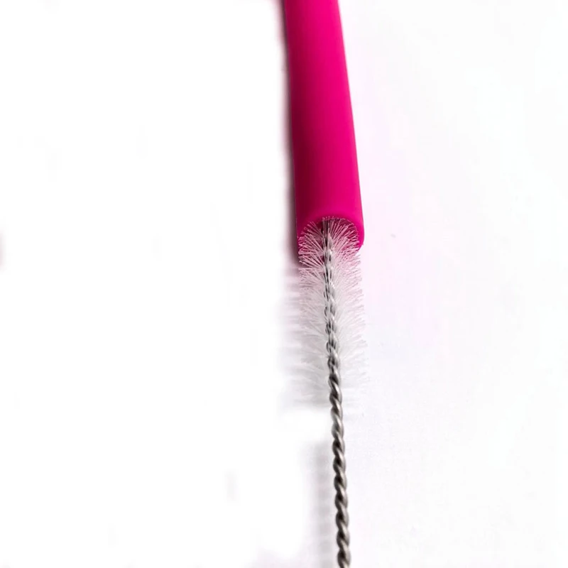 Горячая продажа 8 многоразовые трубочки пищевого качества силиконовые соломинки