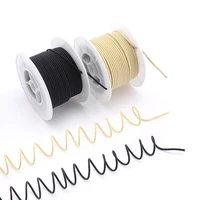 made in usa vintage cloth braided push back wire for electric guitar bass guitar accessories dropshipping