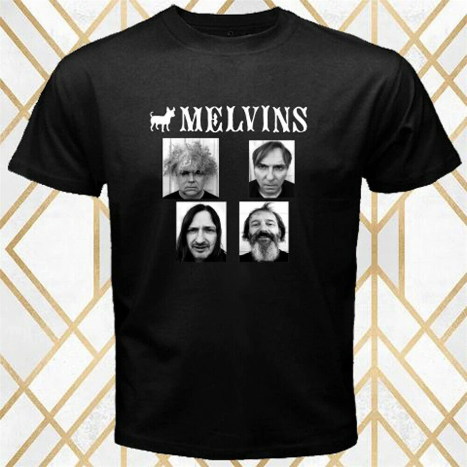 THE MELVINS Легенда рок группы Troubadour альбом Мужская Черная Футболка размер S 3XL Ретро