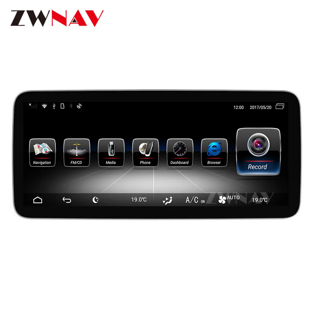 PX6 4+ 64 Android 9,0 автомобильный стерео dvd-плеер gps ГЛОНАСС Navi для MERCEDES BENZ C Class C180/C200/C230 W204 Видео Мультимедиа Радио