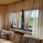 Твердые тюлевые оконные занавески тюль шторы занавески тюльтюль для окон шторы в комнату тюль для гостиной шторы тюль шторы из нитей органза шторы тюли в гостинную шторы на окна tulle curtains короткая