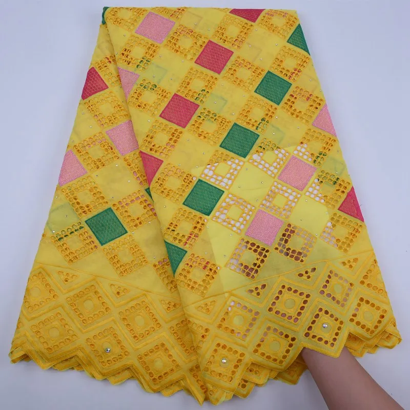 Африканская Хлопковая кружевная ткань Дубай дизайн 100% французская вуаль вышитая