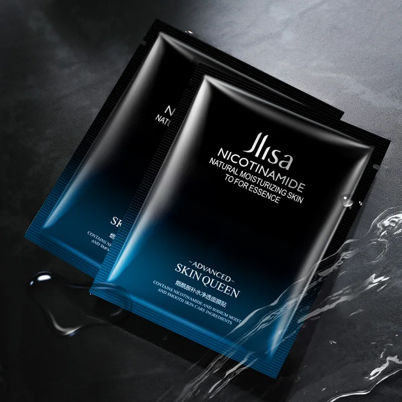 Никотинамид увлажняющая маска паста на лицо Осветляющий сжимать поры кожи уход