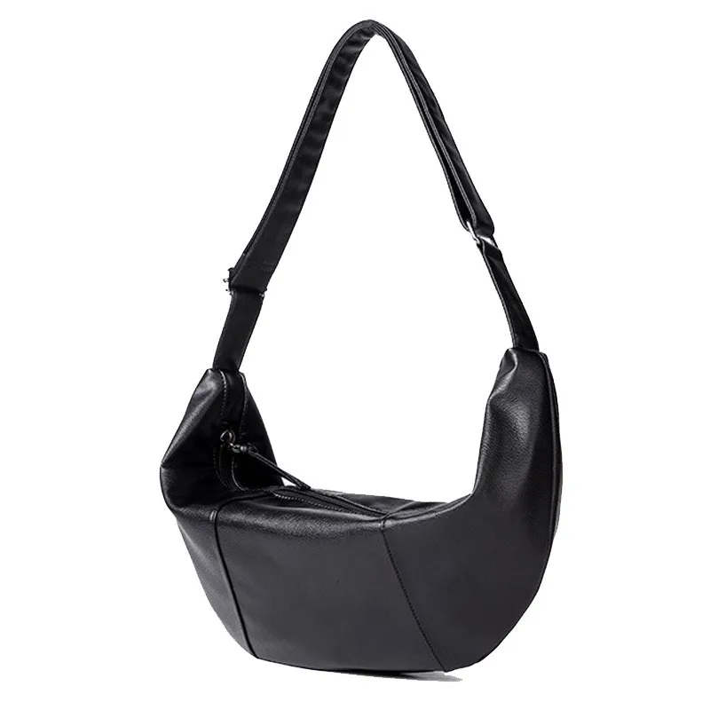 Мужская классическая черная сумка через плечо Hobos из мягкой искусственной кожи