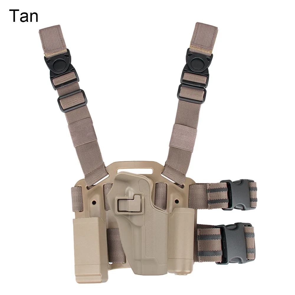 Тактическая кобура 92/95 для пистолета с платформой охотничьего ружья черного