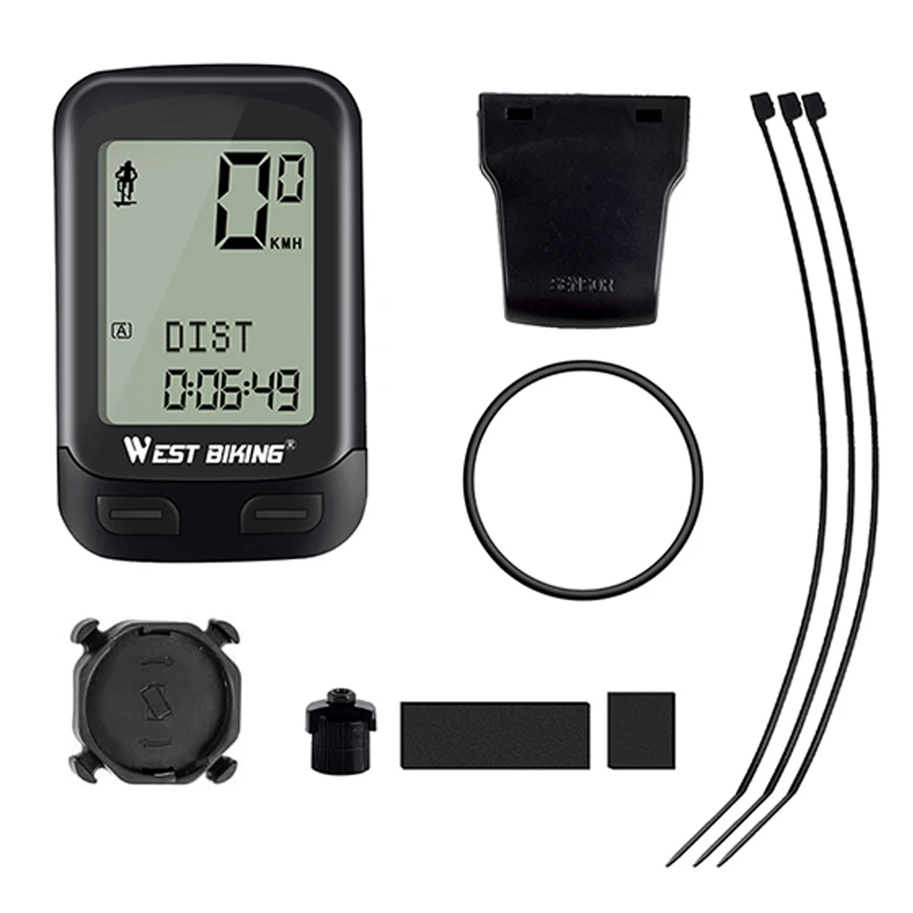 

Waterproof Cycling Odometer 5 Language Bike Computer Wireless Stopwatch MTB Road Bike Speedometer Bicycle Accessoires