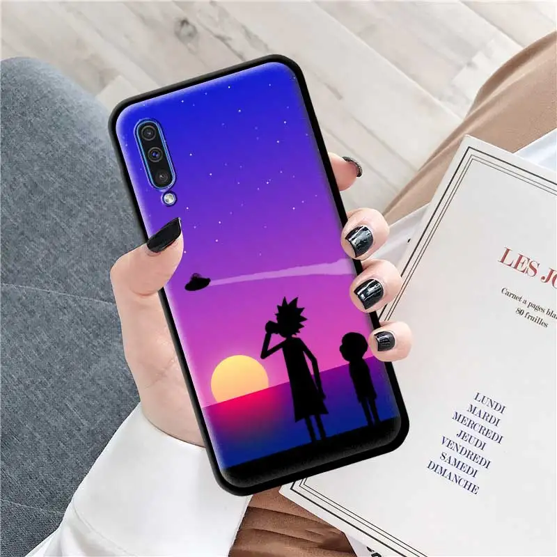 

Rick Anime Morty Case For Samsung Galaxy A50 A70 A80 A90 5G A50s A60 A40 A30 A30s A20 A20e A10 A10e Black Tpu Phone Cover