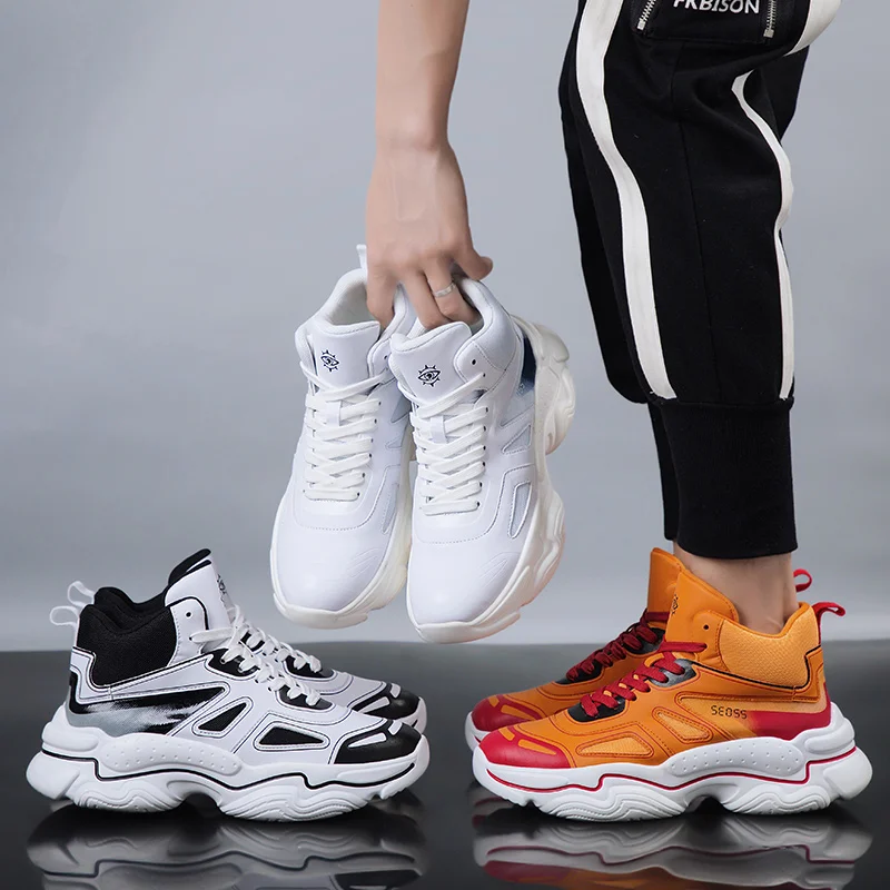 

Fashion Men's Boots Autumn Comfortable Men's Ankle Boots Street Style Men Shoes Outdoors Men Designer Sneakers Zapatos De Hombre