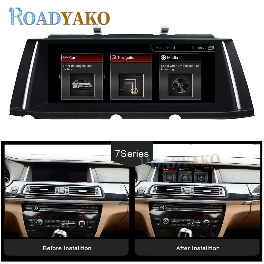 

10.25inch Android 10.0 Car Radio For BMW 7er F01 F02 F03 F04 2008-2012 CIC Stereo Auto Navigation GPS Multimedia Video player