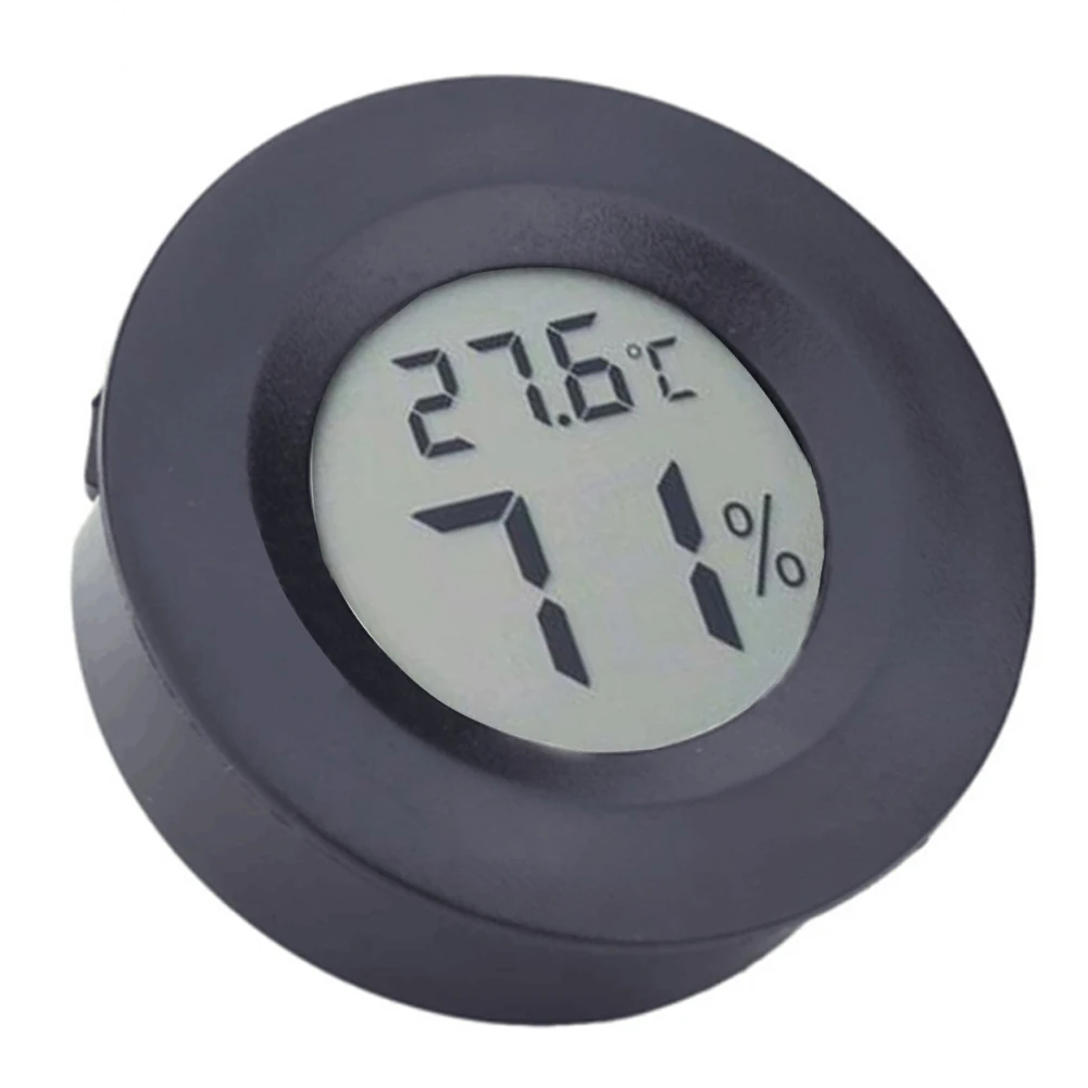 

Outdoor Sports Thermometer Reptile Electronic Hygrometer Round Hygrometer Camping Equipment Tool Accessories Outdoor Gadget
