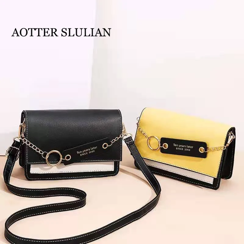 

New Handbags Designer Version Luxury Wild Girls Small Square Messenger Bag Ladies Purse Simple Style High Quality Crossbody Bags
