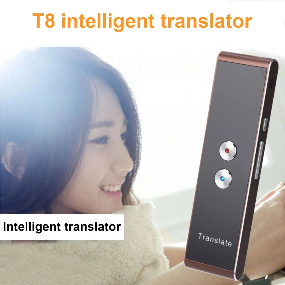 

Smart Voice Speech Translator Two-Way Real Time 30 Language Translation for Travelling Meeting New AS99
