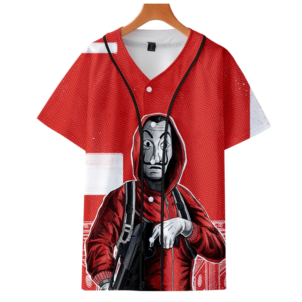 Новинка модная забавная футболка с 3D тропическим принтом в виде маски салварора