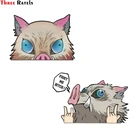 3D забавная наклейка на бампер Three Ratels FC123 с изображением рассекающего демонов иносукэ хашибу из аниме Борьба со мной!