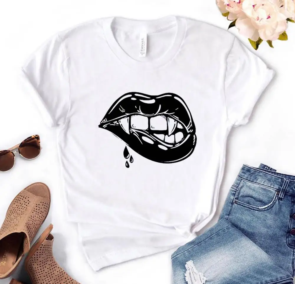 

Женская футболка с принтом губ, Женская свободная футболка с коротким рукавом и круглым вырезом, женские повседневные футболки одежда, топы