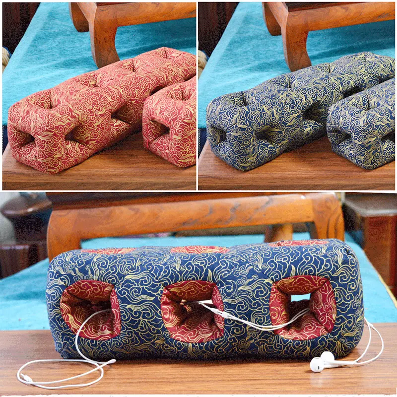 

Exquisite Pillow Royal Palace Wormanship From 1860 Buckwheat Hull Pillow Handmade Perfect Gifts