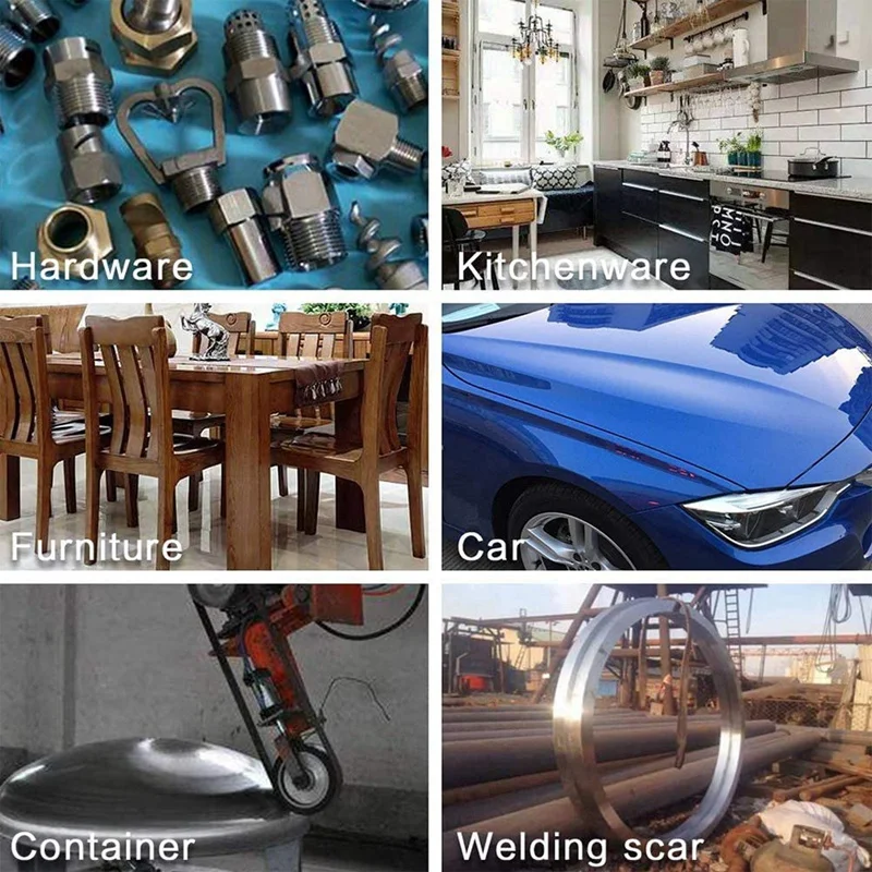 18 шт. ленточный шлифовальный станок 3x21-дюйм оксид алюминия (3 штуки по 40 80 120 150 240 400