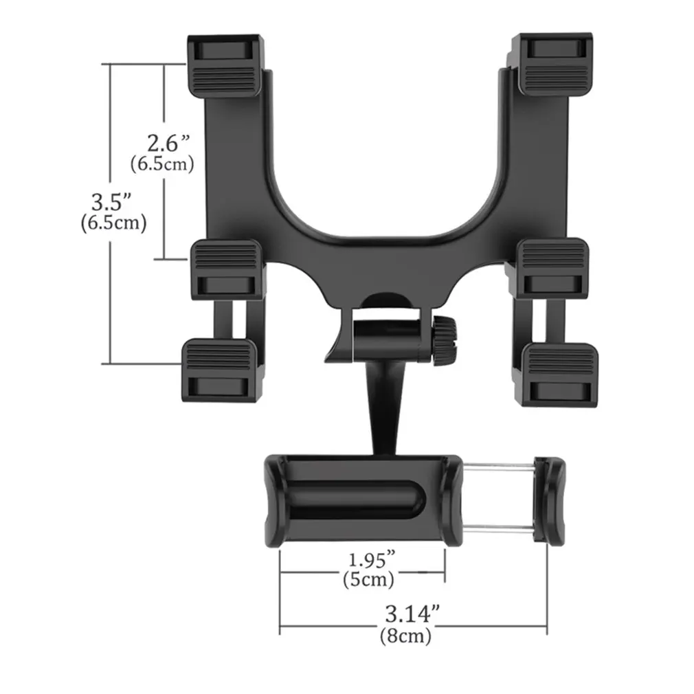 

Adjustable Car Auto Rearview Mirror Mount Cell Phone Holder Bracket Stands Hot For Smart Mobile Phone GPS Dropshipping