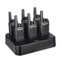 retevis rt668 walkie talkie 6 pcs pmr 446 two way radio walkie talkies communication equipment rechargeable for hotel restaurant