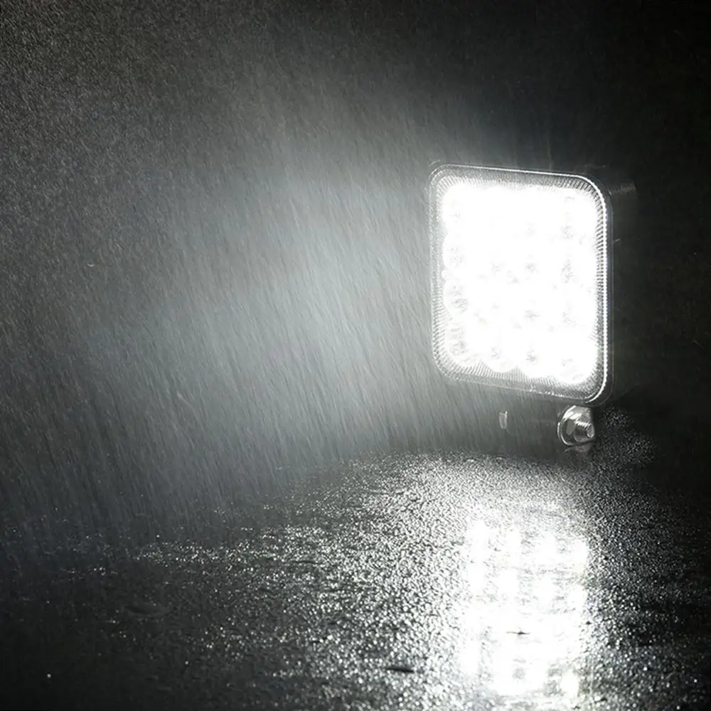 

Led light bar 48w Led bar 16barra Led car light For 4x4 led bar offroad SUV ATV Tractor Boat Trucks Excavator 12V 24V work light
