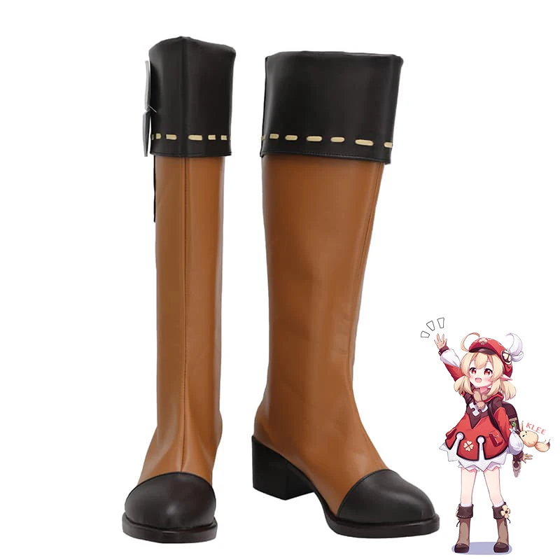 

Genshin Impact Klee Shoes Cosplay Women Boots Ver 1