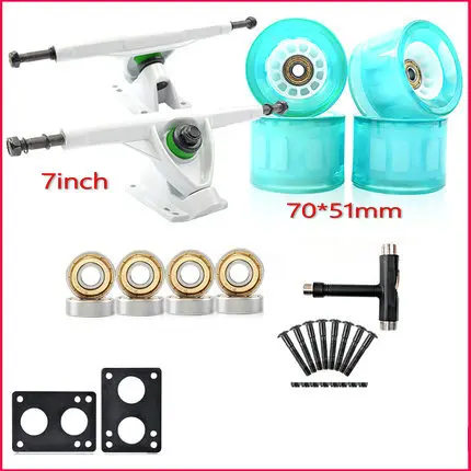 Колесо для скейтборда длинная щетка уличные грузовики амортизация