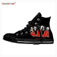 stormtroopers of death music fans heavy metal band logo personalized shoes light breathable casual men walking shoes